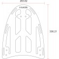 C-Racer Luggage Rack exclusively for SCRBMWR series seats  - LRBMW